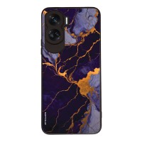 Θήκη Sonique Marble Series για Honor 90 Lite 5G Μωβ