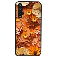 Θήκη Sonique 3D Flower Series για Honor 20 / Nova 5T Πορτοκαλί