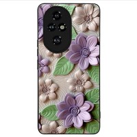 Θήκη Sonique 3D Flower Series για Honor 200 Pro 5G Βιολετί
