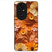 Θήκη Sonique 3D Flower Series για Honor 200 Pro 5G Πορτοκαλί