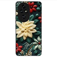 Θήκη Sonique 3D Flower Series για Honor 200 Pro 5G Πράσινο