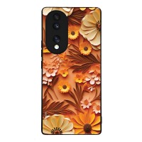 Θήκη Sonique 3D Flower Series για Honor 70 5G Πορτοκαλί