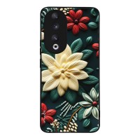 Θήκη Sonique 3D Flower Series για Honor 90 5G Πράσινο