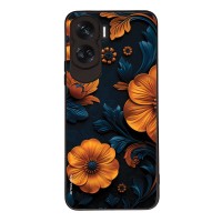 Θήκη Sonique 3D Flower Series για Honor 90 Lite 5G Πορτοκαλί 01
