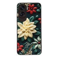 Θήκη Sonique 3D Flower Series για Honor 90 Lite 5G Πράσινο