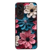 Θήκη Sonique 3D Flower Series για Honor 90 Lite 5G Ροζ 01