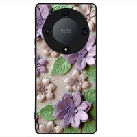 Θήκη Sonique 3D Flower Series για Honor Magic5 Lite 5G Βιολετί