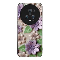 Θήκη Sonique 3D Flower Series για Honor Magic5 Pro 5G Βιολετί