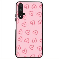 Θήκη Sonique Heart Series για Honor 20 / Nova 5T Ροζ