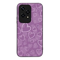 Θήκη Sonique Heart Series για Honor 200 Lite 5G Βιολετί