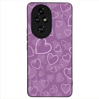 Θήκη Sonique Heart Series για Honor 200 Pro 5G Βιολετί