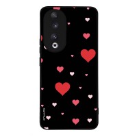 Θήκη Sonique Heart Series για Honor 90 5G Μαύρο