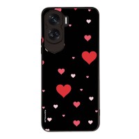 Θήκη Sonique Heart Series για Honor 90 Lite 5G Μαύρο