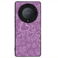 Θήκη Sonique Heart Series για Honor Magic5 Lite 5G Βιολετί