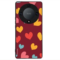 Θήκη Sonique Heart Series για Honor Magic5 Lite 5G Μπορντώ
