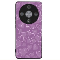 Θήκη Sonique Heart Series για Honor Magic6 Lite 5G Βιολετί