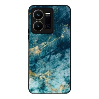 Θήκη Sonique Marble Series για VIVO Y35 4G / VIVO Y22 / VIVO Y22S Μπλε