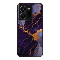 Θήκη Sonique Marble Series για VIVO Y35 4G / VIVO Y22 / VIVO Y22S Μωβ