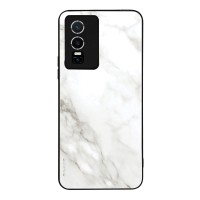 Θήκη Sonique Marble Series για VIVO Y74s / VIVO Y76 5G Λευκό