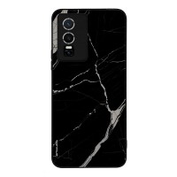 Θήκη Sonique Marble Series για VIVO Y74s / VIVO Y76 5G Μαύρο