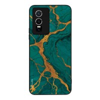 Θήκη Sonique Marble Series για VIVO Y74s / VIVO Y76 5G Πράσινο