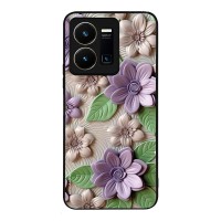 Θήκη Sonique 3D Flower Series για VIVO Y35 4G / VIVO Y22 / VIVO Y22S Βιολετί