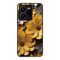 Θήκη Sonique 3D Flower Series για VIVO Y35 4G / VIVO Y22 / VIVO Y22S Κίτρινο