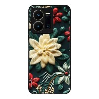 Θήκη Sonique 3D Flower Series για VIVO Y35 4G / VIVO Y22 / VIVO Y22S Πράσινο