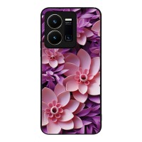 Θήκη Sonique 3D Flower Series για VIVO Y35 4G / VIVO Y22 / VIVO Y22S Ροζ