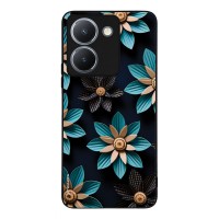 Θήκη Sonique 3D Flower Series για VIVO Y36 4G / VIVO Y36 5G / VIVO Y27 5G / VIVO Y27s Γαλάζιο
