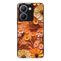 Θήκη Sonique 3D Flower Series για VIVO Y36 4G / VIVO Y36 5G / VIVO Y27 5G / VIVO Y27s Πορτοκαλί