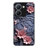Θήκη Sonique 3D Flower Series για VIVO Y36 4G / VIVO Y36 5G / VIVO Y27 5G / VIVO Y27s Ροζ 02