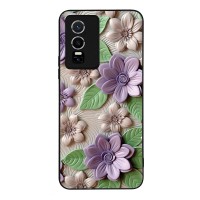 Θήκη Sonique 3D Flower Series για VIVO Y74s / VIVO Y76 5G Βιολετί