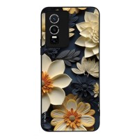 Θήκη Sonique 3D Flower Series για VIVO Y74s / VIVO Y76 5G Εκρού