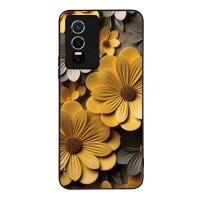 Θήκη Sonique 3D Flower Series για VIVO Y74s / VIVO Y76 5G Κίτρινο