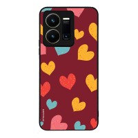 Θήκη Sonique Heart Series για VIVO Y35 4G / VIVO Y22 / VIVO Y22S Μπορντώ