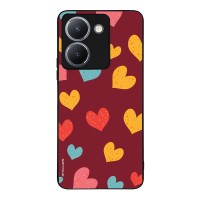 Θήκη Sonique Heart Series για VIVO Y36 4G / VIVO Y36 5G / VIVO Y27 5G / VIVO Y27s Μπορντώ