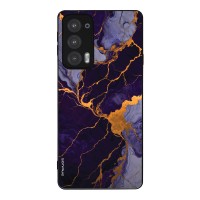 Θήκη Sonique Marble Series για Motorola Edge 20 5G Μωβ