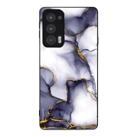 Θήκη Sonique Marble Series για Motorola Edge 20 5G Μωβ Γκρι