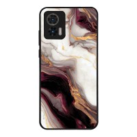 Θήκη Sonique Marble Series για Motorola Edge 30 Neo 5G Μπορντώ