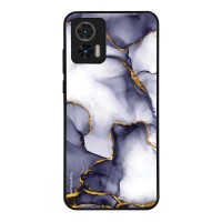 Θήκη Sonique Marble Series για Motorola Edge 30 Neo 5G Μωβ Γκρι