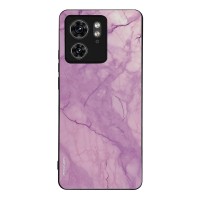 Θήκη Sonique Marble Series για Motorola Edge 40 5G Βιολετί