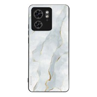 Θήκη Sonique Marble Series για Motorola Edge 40 5G Λευκό 01