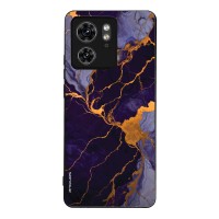 Θήκη Sonique Marble Series για Motorola Edge 40 5G Μωβ