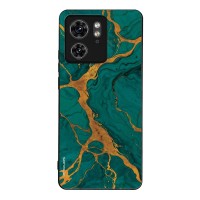 Θήκη Sonique Marble Series για Motorola Edge 40 5G Πράσινο