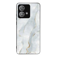 Θήκη Sonique Marble Series για Motorola Edge 40 Neo 5G Λευκό 01