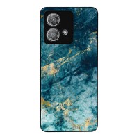Θήκη Sonique Marble Series για Motorola Edge 40 Neo 5G Μπλε