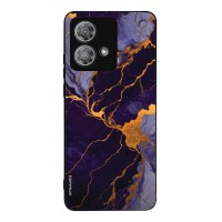 Θήκη Sonique Marble Series για Motorola Edge 40 Neo 5G Μωβ