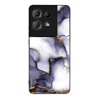 Θήκη Sonique Marble Series για Motorola Edge 50 Pro 5G Μωβ Γκρι