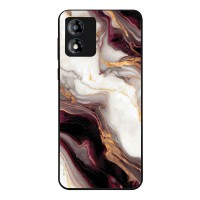 Θήκη Sonique Marble Series για Motorola Moto E13 4G Μπορντώ